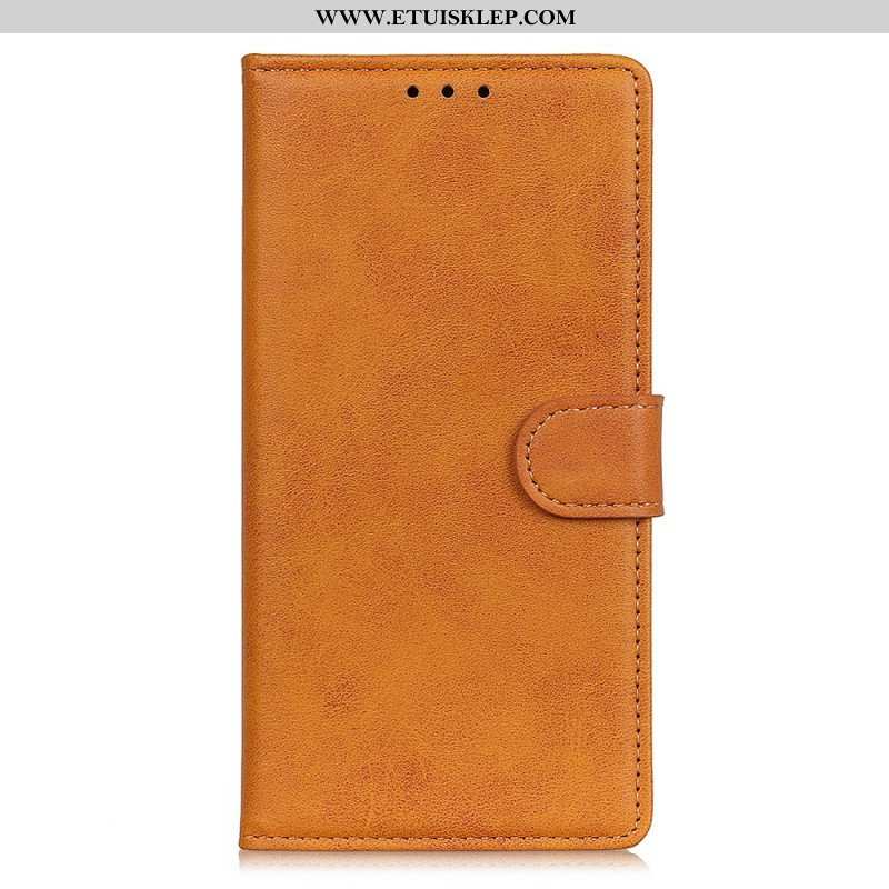 Etui Folio do Xiaomi Redmi Note 11 Pro / 11 Pro 5G Retro Matowy Efekt Skóry